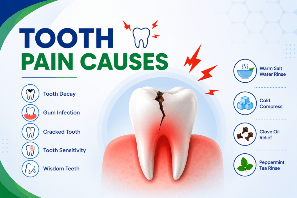 Tooth pain causes